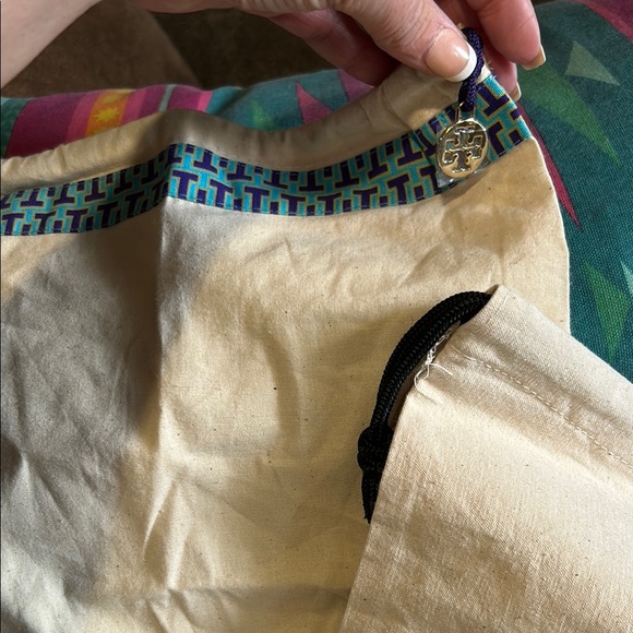 Tory Burch Cream and Black Travel Bag - Picture 3 of 3